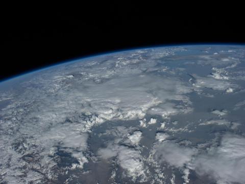 View of Earth from space